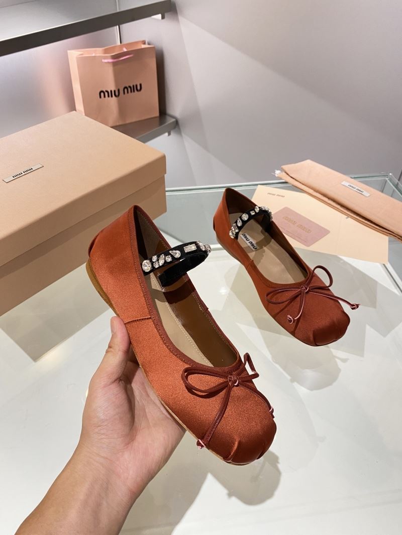 Miu Miu flat shoes